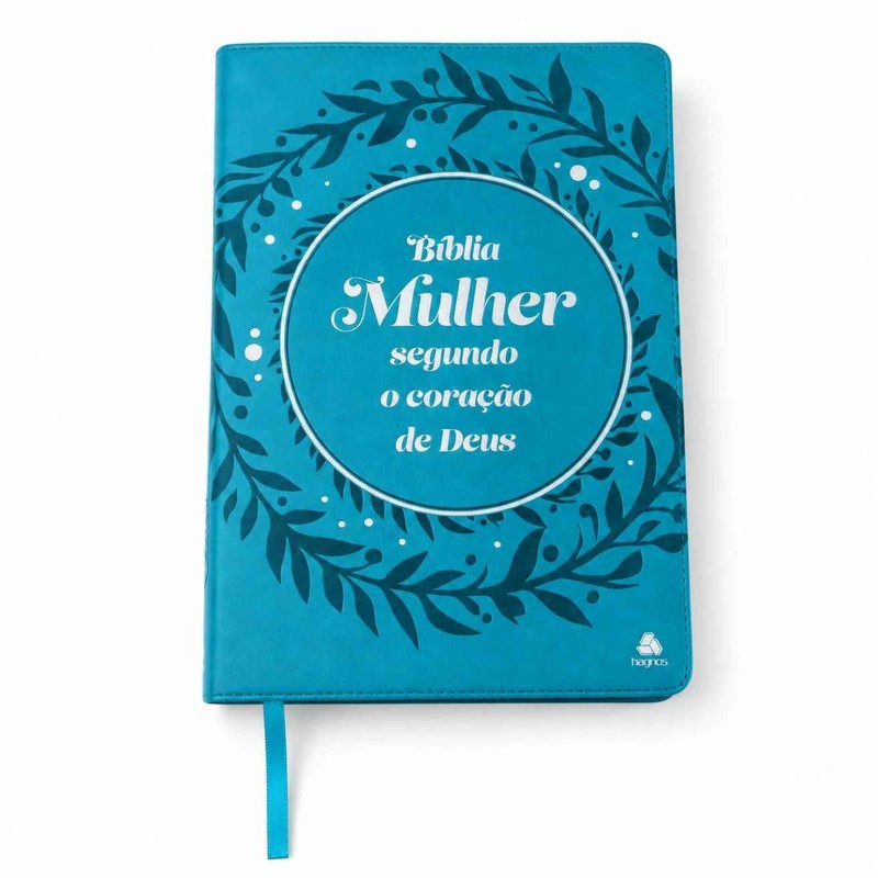 Bíblia Mulher Segundo o Coração de Deus - Turquesa