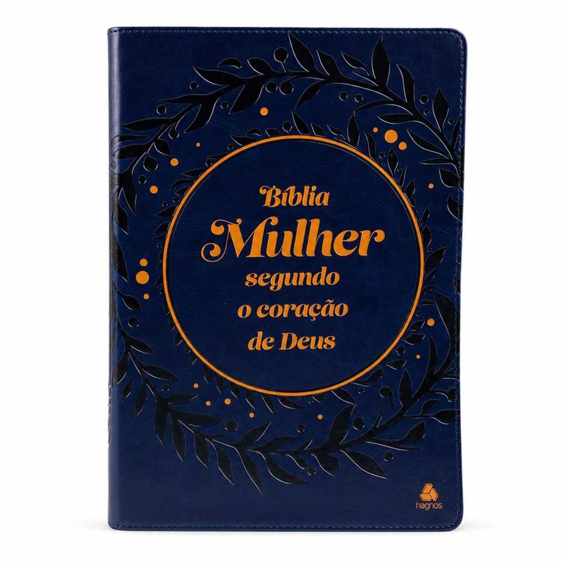 Bíblia Mulher Segundo o Coração de Deus - Azul