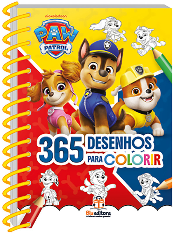 365 desenhos para colorir: Chase