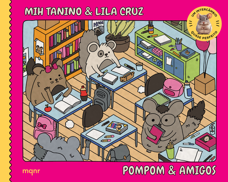 Pompom & amigos (livro de colorir)