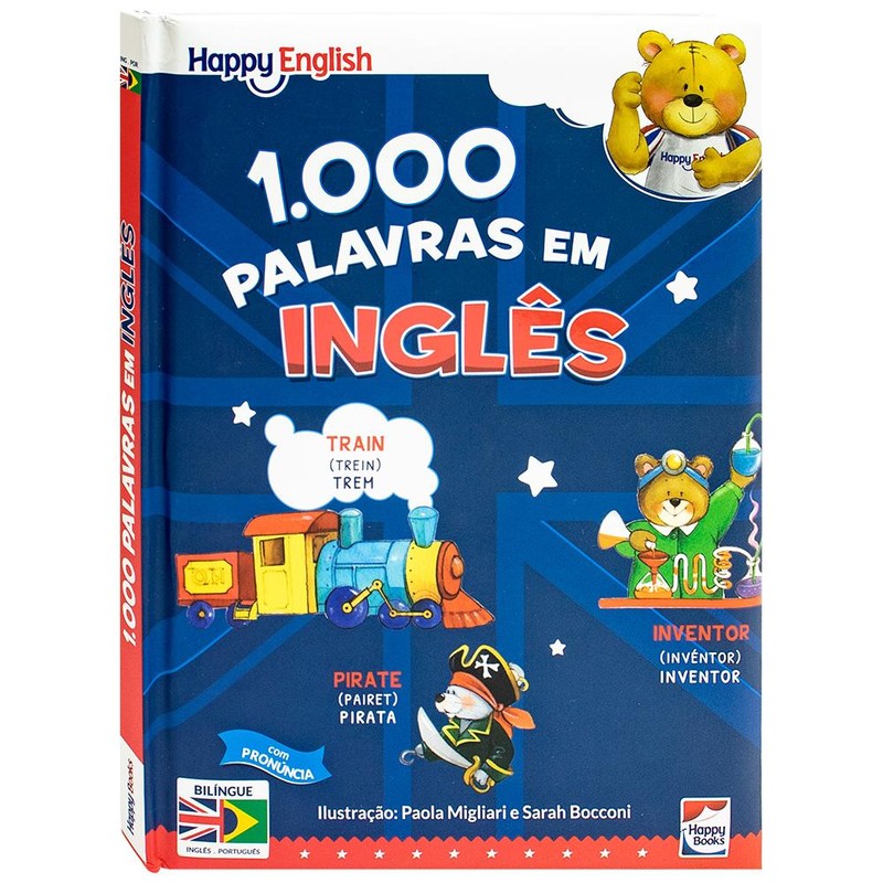 Eu vou traduzir até 1000 palavras do inglês para português