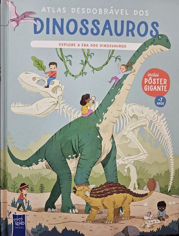 Atlas desdobrável dos dinossauros