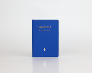 Agenda simples 2027 - azul