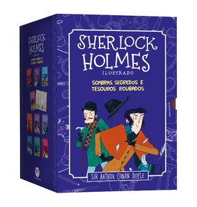 Box - Sherlock Holmes ilustrado: sombras, segredos e tesouros roubados