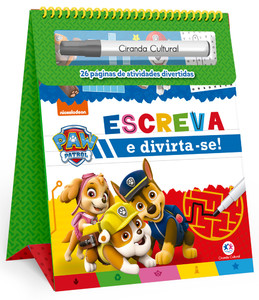 Patrulha Canina - escreva e apague espiral