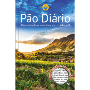 Pão Diário vol. 28 - Letra gigante - Paisagem