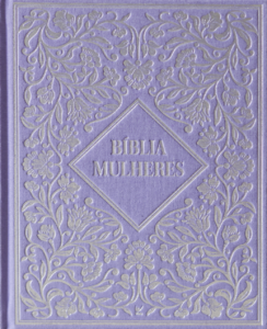 Bíblia Mulheres NVT - Uma Coluna Capa Dura Vintage Roxa
