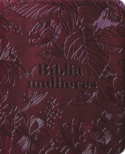 Bíblia Mulheres NVT - Uma Coluna - VINHO FLORAL