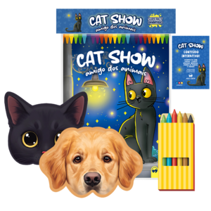 Cat show amigo dos animais