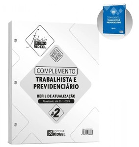 REFIL DE ATUALIZAÇÃO #2 - COMPLEMENTO - TRABALHISTA E PREVIDENCIÁRIO (FICHÁRIO)