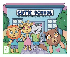Cutie School: colorindo com a turminha mais fofa da escola