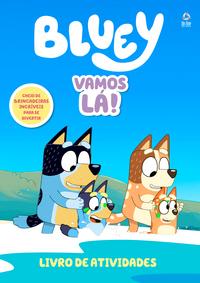 Bluey Livro de Atividades Vamos Lá!