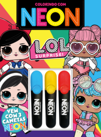 L.o.l. Surprise! Colorindo com Neon