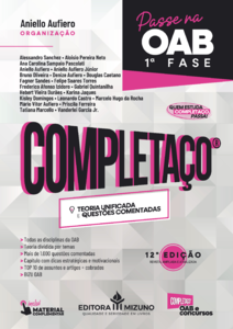 Passe na OAB 1ª fase - completaço® - 12ª edição