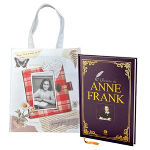 O Diário de Anne Frank - Edição de Luxo Almofadada + Ecobag