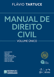 Manual de Direito Civil - Vol. Único - 15ª Edição 2025