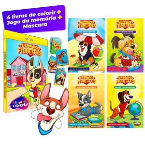 Aprender e divertir: turma dos filhotes