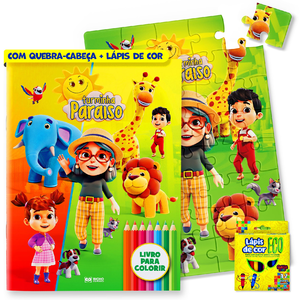Kit diversao turminha paraiso