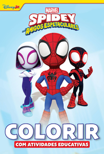 Colorir atividades educativas marvel - spidey