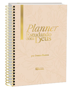 Planner Estudando com Deus - Capa Floral