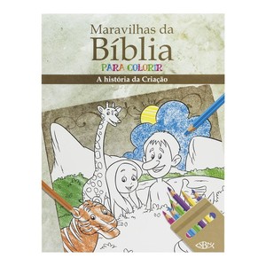 Maravilhas da bíblia para colorir: A história da criação