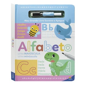 Meu grande livro escreva e apague: Alfabeto