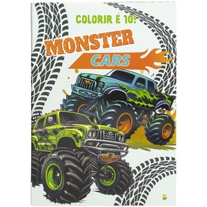 Colorir é 10! Carros Monstro