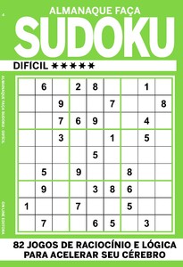 ALMANAQUE FAÇA SUDOKU - MÉDIO  Livraria Martins Fontes Paulista