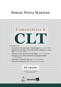 Comentários À Clt - 24ª Edição 2026