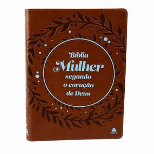 Bíblia Mulher Segundo o Coração de Deus - Marrom