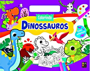 Prancheta - Colorindo Dinossauros