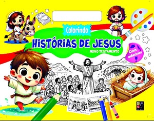 Prancheta - Colorindo Histórias de Jesus