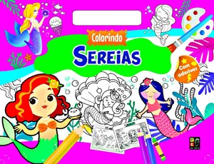 Prancheta- Colorindo Sereias
