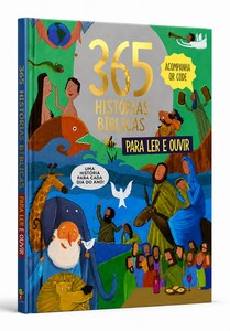 365 histórias bíblicas para ler e ouvir - Capa dura